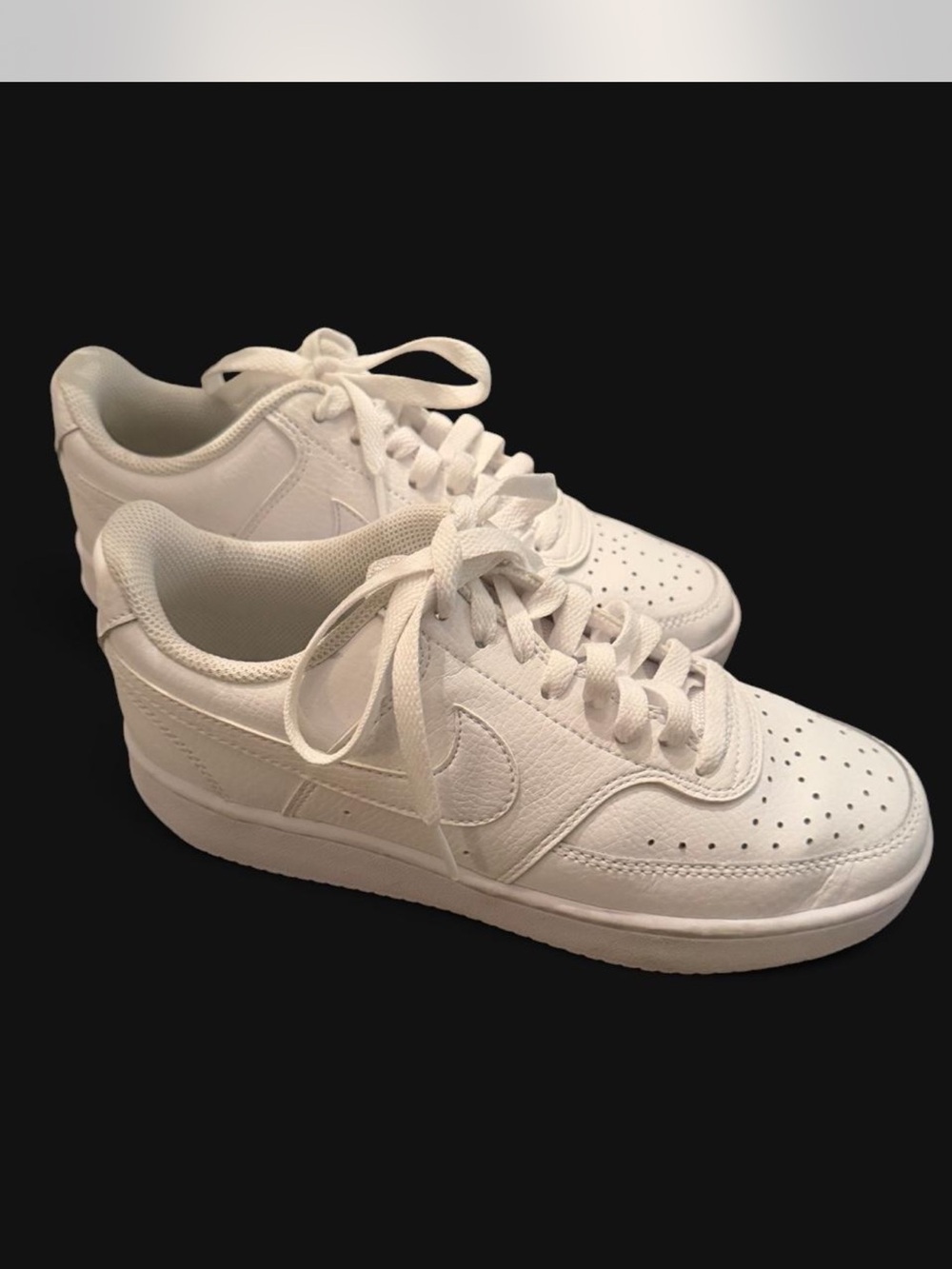 Nike Women's All-White Low-Top Sneakers
